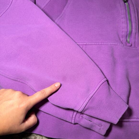 Lululemon Scuba Oversized 1/2 Zip Hoodie - Picture 2 of 5